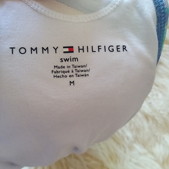 NEW SWIM TOP WITH REMOVABLE SOFT CUPS Tommy Hilfiger - M - Picture 8 of 8